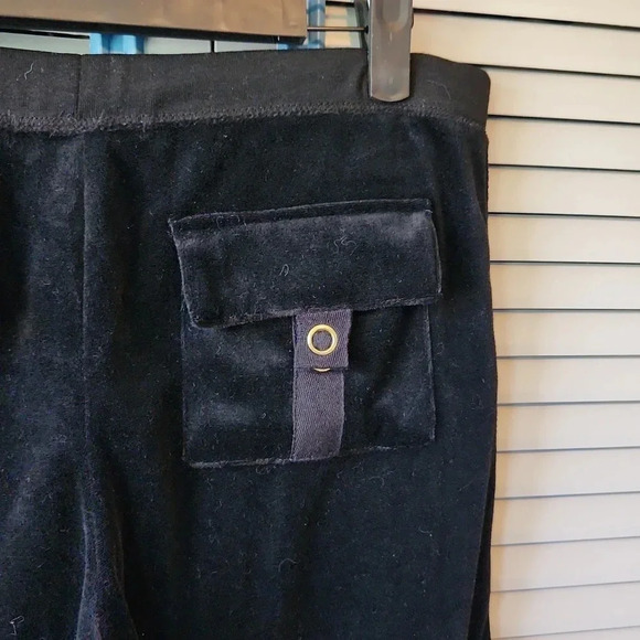 Hannah Jones New York Black Velour Pants - Picture 9 of 11